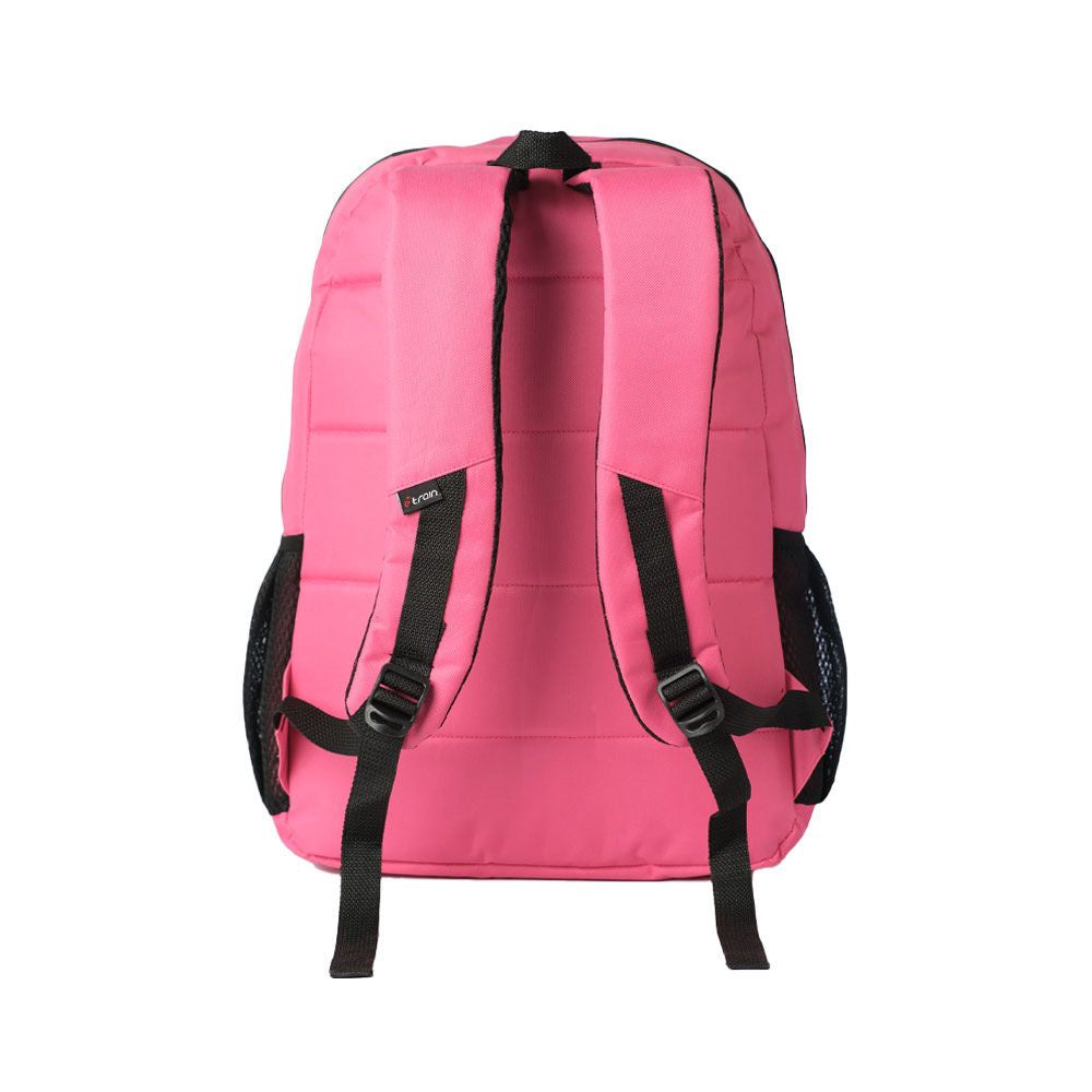 E-train Laptop Backpack, up to 15.6", Pink