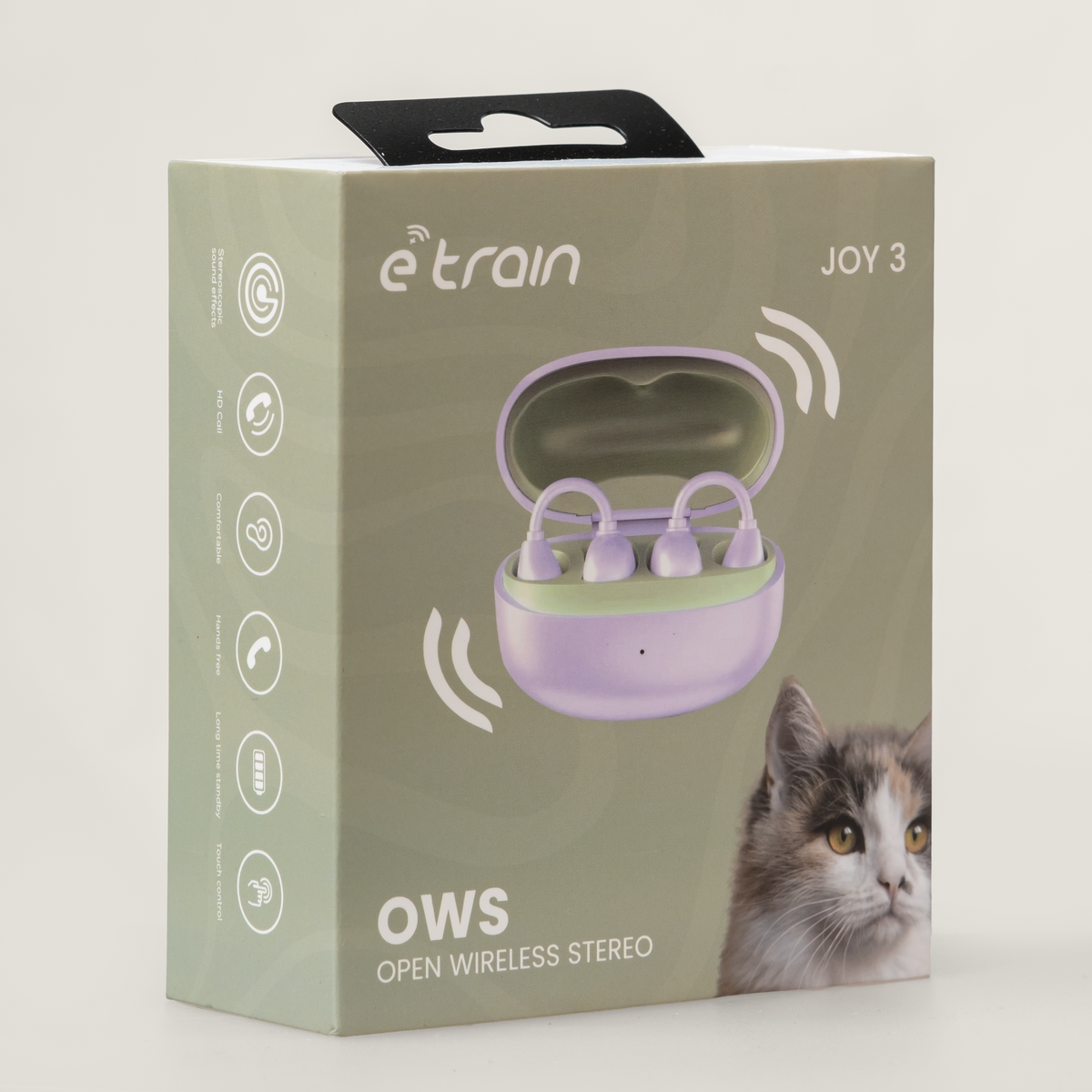 Etrain True Wireless Open Air OWS - Joy 3 purple