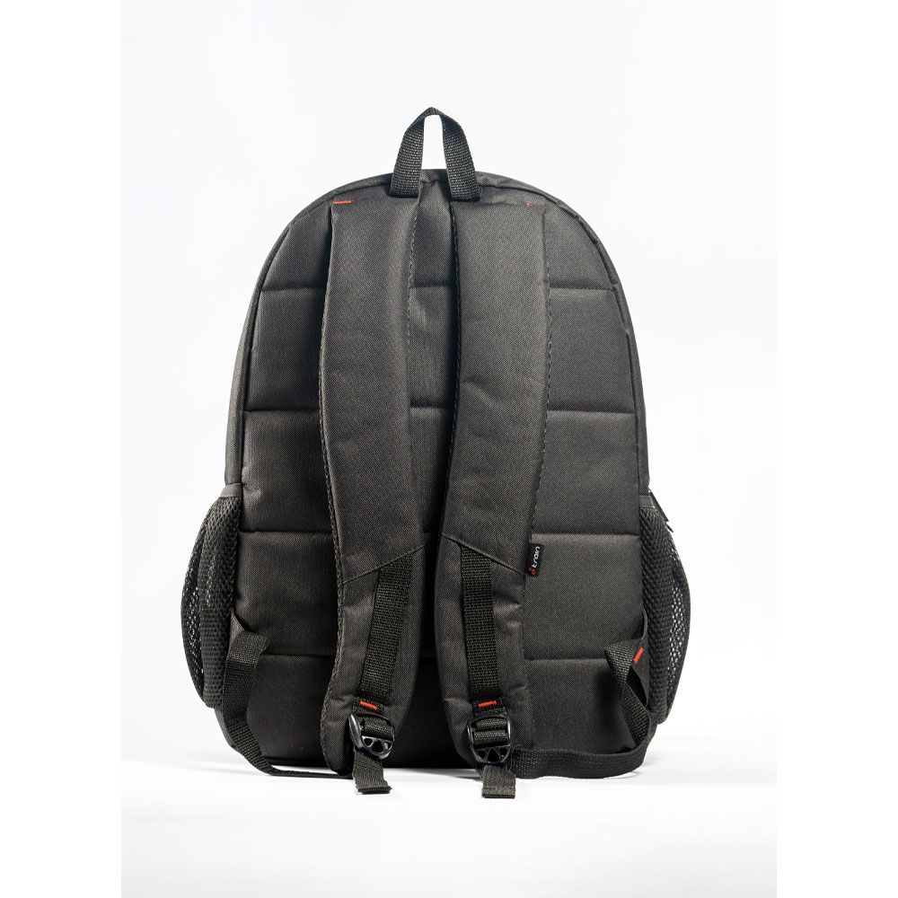E-train Laptop Backpack, up to 15.6", Black
