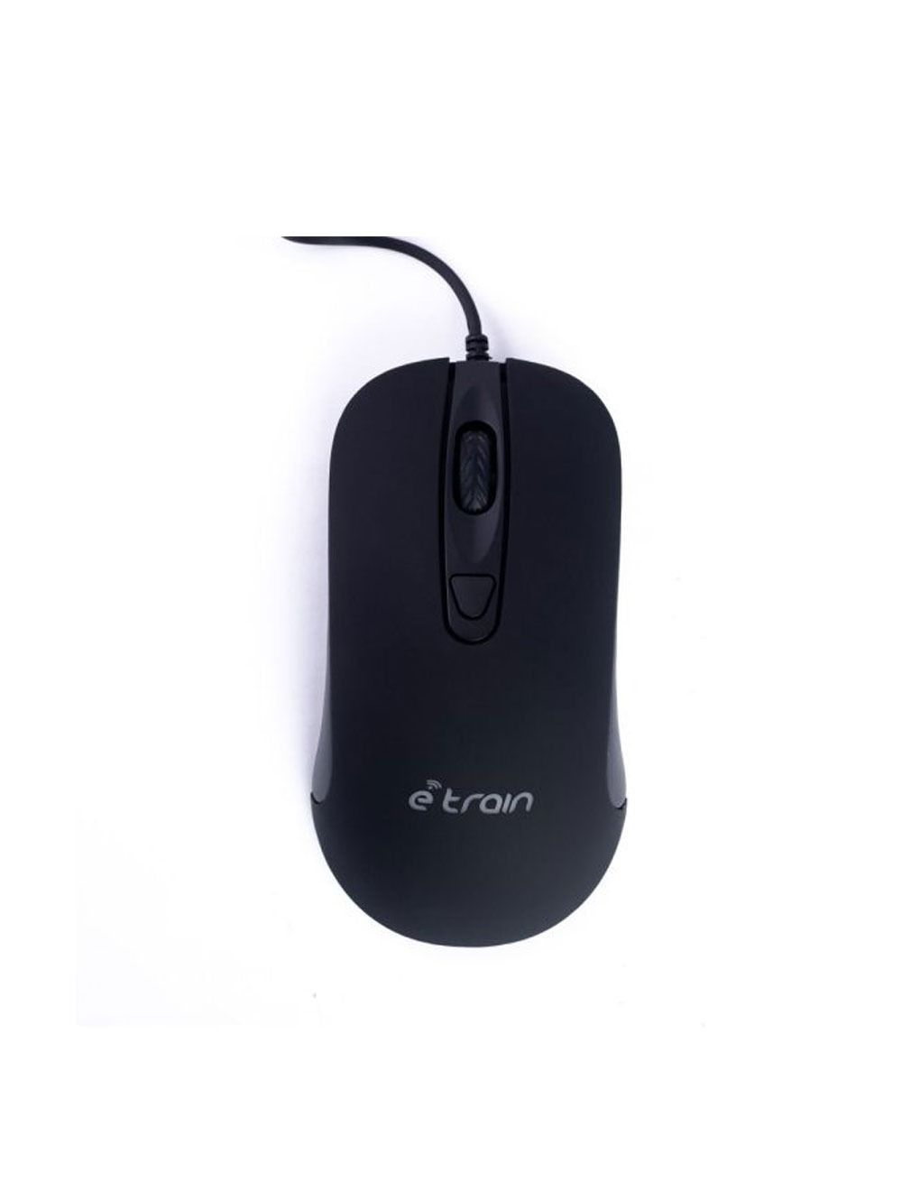 E-train Wired Mouse 1000-1600 DPI with Switchable Button, Cable Length 1.7M , With light logo.